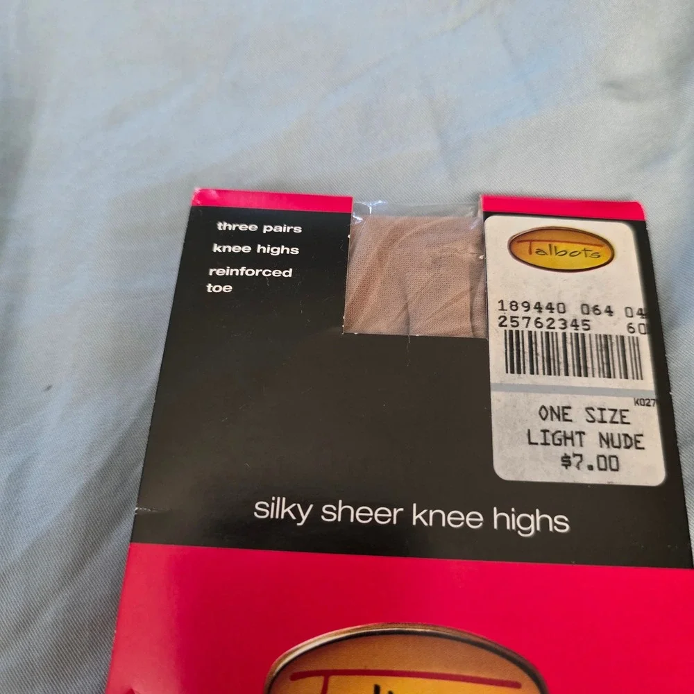 Talbots knee highs